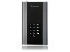 iStorage diskAshur DT2 256-bit 3TB USB 3.1 Harde Schijf Grafiet