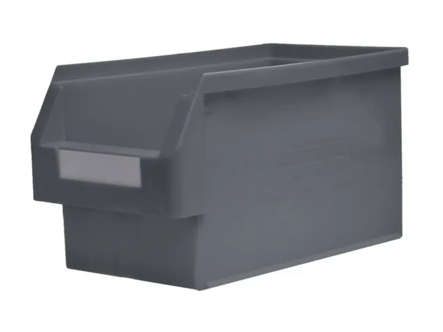 Magazijnbakken Pe Hxbxd 200X200X350/300Mm Grijs