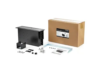 Dual-module vergadertafel connectiviteits box met kabelmanagement - 1