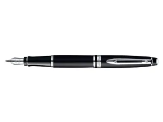 Vulpen Waterman Expert Black lacquer CT Medium Blauwe inkt - 1