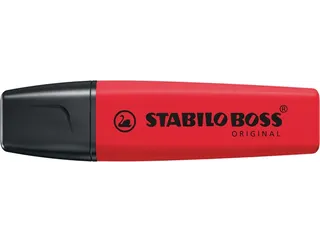 Markeerstift STABILO Boss 70/48 echt rood 15 stuks - 9