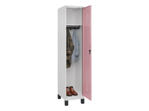 locker,HxBxD 1950x400x500mm,1vak,vak B 400mm,cil.-slot,voeten