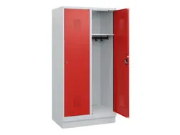 schoollocker,HxBxD 1630x800x500mm,2vak,vak B 400mm,cil.-slot,sokkel