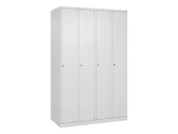 locker voor scheiding van kleding,HxBxD 1850x1200x500mm,4vak