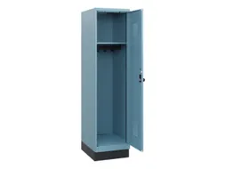 schoollocker,HxBxD 1630x400x500mm,1vak,vak B 400mm,draaigrendel,sokkel