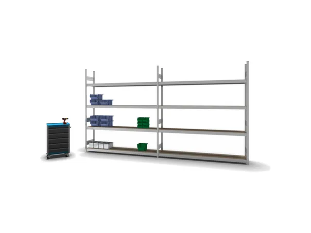 breedvakstelling,grondveld,HxBxD 2500x2320x435mm,vakl. 350kg