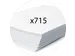 Classeur à levier dos arrondi 80mm - Couleurs assorties