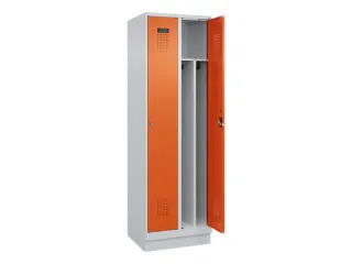 locker voor scheiding van kleding,HxBxD 1950x600x500mm,2vak - 1
