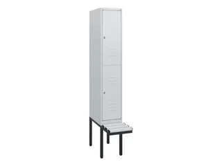 Dubbeldekse dekenkist,HxBxD 1950x300x815mm,1x2vak.,vak B 300mm - 1