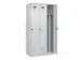 locker voor scheiding van kleding,HxBxD 1850x900x500mm,3vak