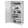 Materiaalkast Dubbelwandige Deur 1950x1000x600mm 4legborden Ral7035