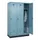 locker,HxBxD 1950x1200x500mm,3vak,vak B 400mm,draaigrendel,sokkel