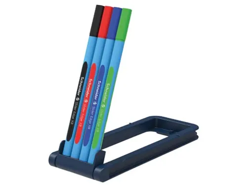 Balpen Slider Edge XB opstelbare box 4 stuks