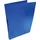 ringmap voor A4 PP 2 ringen 16 mm transparant blauw