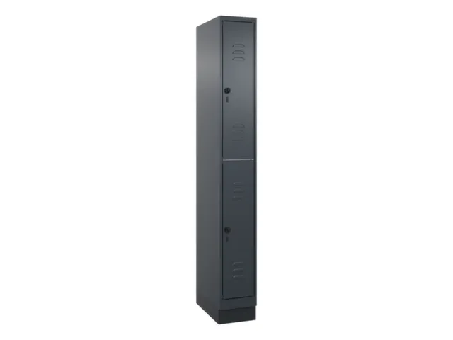 dubbeldekse locker,HxBxD 1950x250x500mm,1x2vak.,vak B 250mm