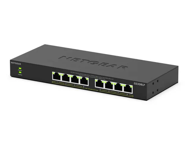 NETGEAR 8-poorts Gigabit Ethernet unmanaged PoE+ Essentials switch