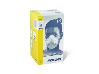 Moldex stofmasker Smart Pocket FFP2 NR D met ventiel Los verpakt - 2