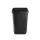 OUTLET Afvalbak 441452 kunststof mat zwart 23 liter