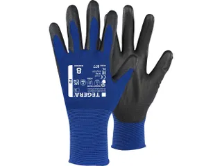 Tegera 877 precisiehandschoenen, blauw/zwart, maat 7, per 6 paar - 1