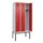 locker,HxBxD 2120x900x500mm,3vak,vak B 300mm,cil.-slot,voetonderstel