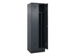 locker voor scheiding van kleding,HxBxD 1950x600x500mm,2vak