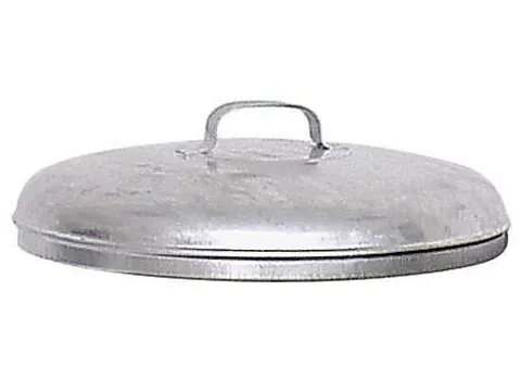 Oplegdeksel,V. Blikken Ton 100L,Staal Vuurverzinkt