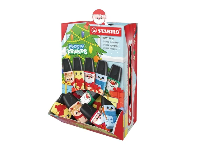 Markeerstift STABILO BOSS mini Frosty Friends assorti