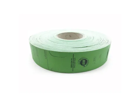 BST Detecteerbare Loop Tags hittebestendig 48x279mm Groen 500 stuks