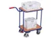 Chariot col de cygne charge 200kg avec 2 plateaux 605x500mm