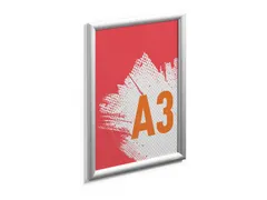 Kliklijst aluminium Outdoor A3 metaal zilver