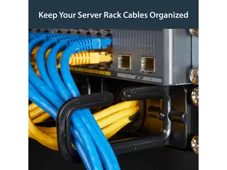 1U Server Rack Cable Management Panel - 3