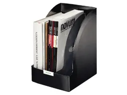 Tijdschriftcassette Leitz Plus jumbo zwart