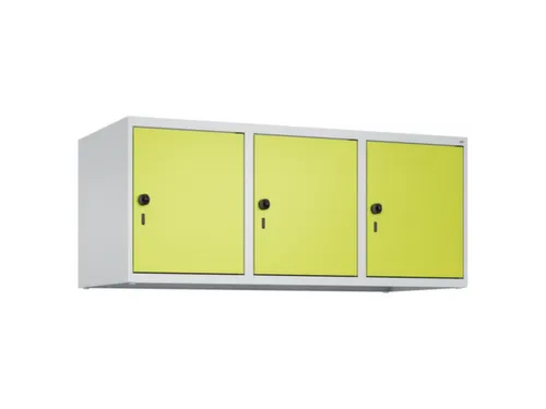 opzetkast,v. locker,3vak.,vak B 400mm,HxBxD 500x1200x500mm