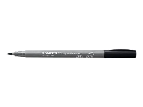 Brushpen Staedtler PigmentArts Intens zwart 1.0mm