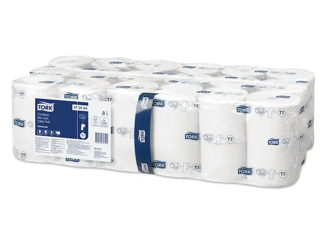 Tork 472584 Hulsloos Mid-Size Toiletpapier Universal 1-laags