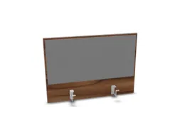 opzetpaneel bureau aanbouw achter NP-tiepolo nut BN8078-grijs 800mm