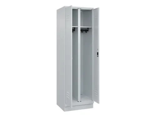 locker voor scheiding van kleding,HxBxD 1950x600x500mm,2vak