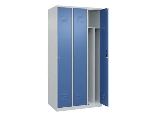 locker voor scheiding van kleding,HxBxD 1850x900x500mm,3vak