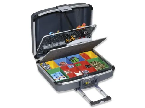 service-/montagewagen,HxBxD 200x490x425mm,gereedschapssteunen