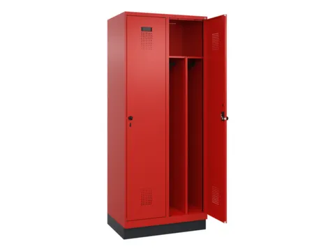 locker voor scheiding van kleding,HxBxD 1950x800x500mm,2vak