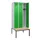 locker met bank,HxBxD 2120x900x815mm,3vak,vak B 300mm,cilinderslot