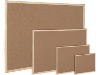 Kurkbord Met Houten Frame 40 X 30 Cm - 2