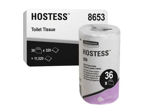 Hostess 8653 Toiletpapier 2-laags 36 Rol