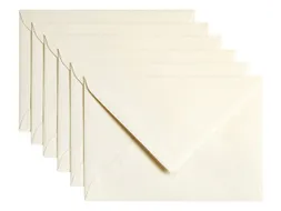 Envelop Papicolor C6 114x162mm Ivoor Gegomd