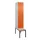 locker voor scheiding van kleding,HxBxD 2120x400x815mm,1vak