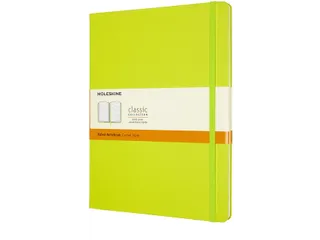 Notitieboek Moleskine XL 190x250mm lijn hard cover lemon green - 2