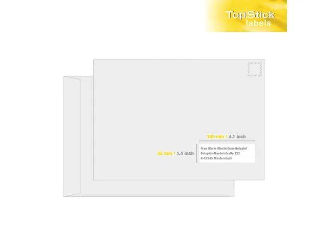 Etiketten universele labels A4 permanent 105x35mm Wit 1600 stuks