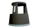 Tabouret Westcott 43x29x42cm noir