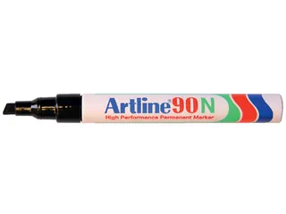 Viltstift Artline 90 schuin 2-5mm zwart - 2