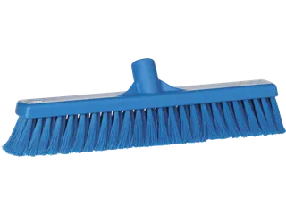 Vikan Hygiene 31783 zachte bezem blauw 410mm - 1